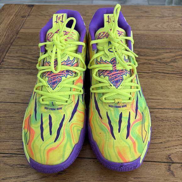 PUMA x LAMELO BALL MB.03 Spark Men's Basketball Shoes 379889-01 US Size 13 - Picture 2 of 11